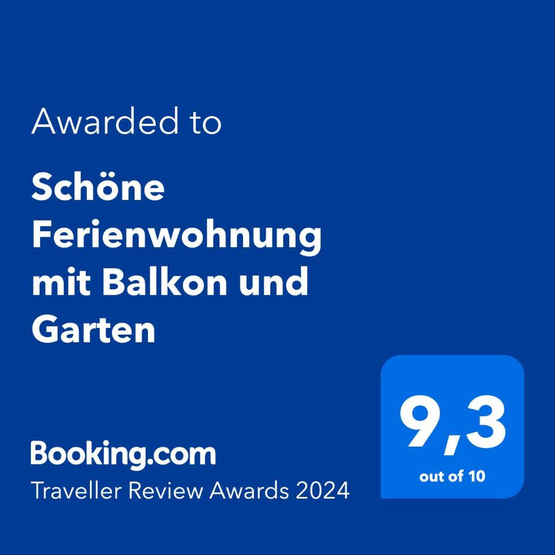 Schoene Ferienwohnung Mit Balkon Und Garten Nonnweiler Extérieur photo